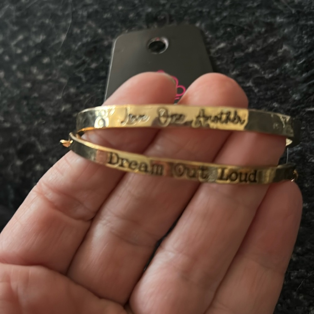 2 Paparazzi bracelets